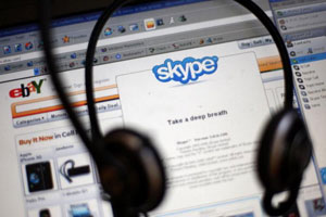 Skype заподозрили в просушки